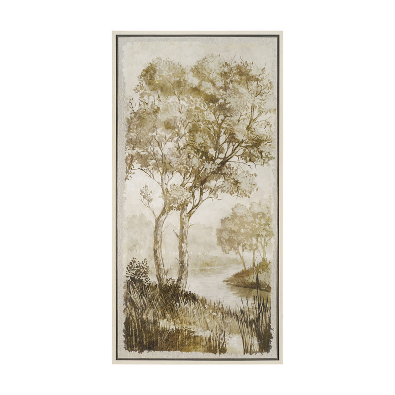 "Harishan Vista IV" par Studio, œuvre d'art encadrée sur toile texturée, Timeless Vista IV