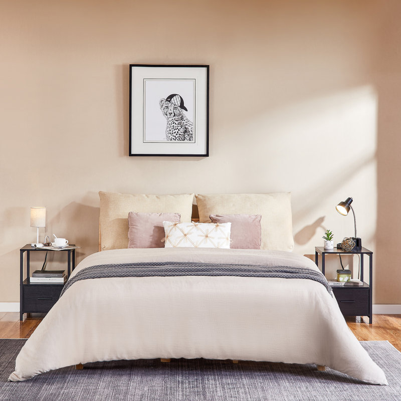 Andover Mills™ Belisle 22'' Tall 1 - Drawer nightstand and Built-In ...