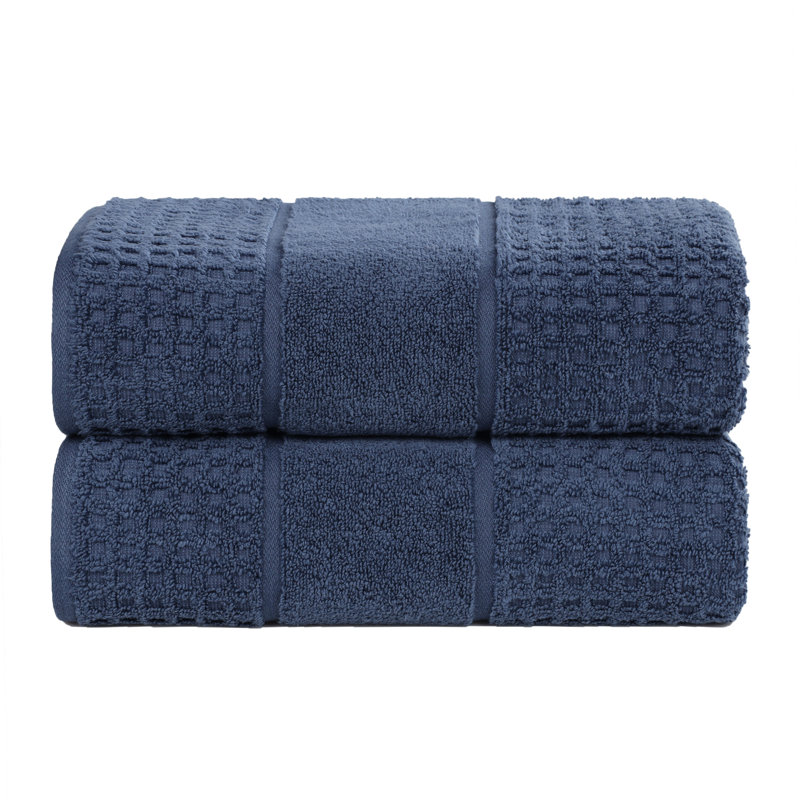 Drap de bain Hiyabel Zero Twist, Denim Blue