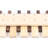 8 - Hook Wall Mounted Coat Rack