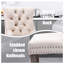 Ensemble de tabourets de bar rembourrés Modern Velvet-1100330264-1100330263