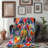Cheerful Heartburst Throw Blanket-98854984