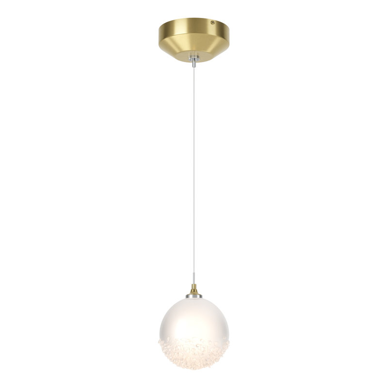 Fritz 1 - Light Single Globe Pendant, Modern Brass