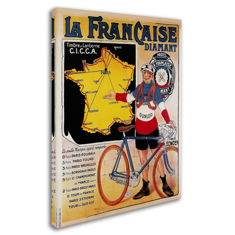 « travel 315 », publicité sur toile tendue, H 24 po x l 18 po