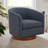 Arnardo Fabric Wood Base Swivel Chair-1153398287