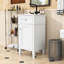 Meuble-lavabo de salle de bain avec lavabo, porte à fermeture douce et tablette réglable-150284634