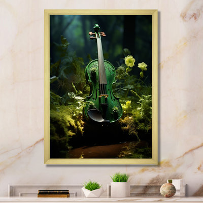 «Violin Verdure In The Forest I», reproduction sur toile