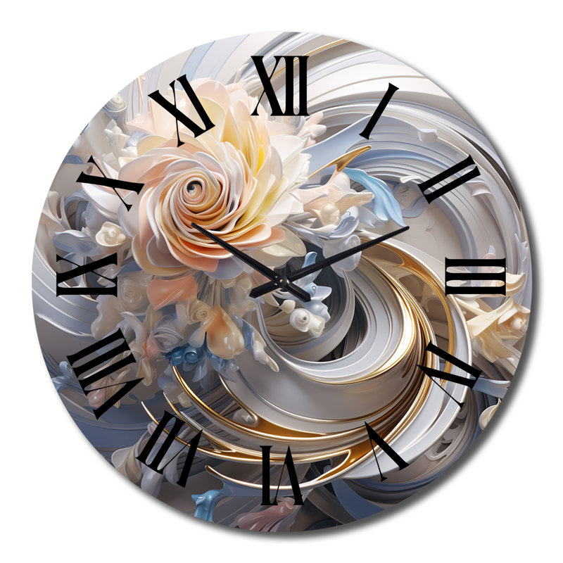 Horloge murale Cosmic Fractal, Grand