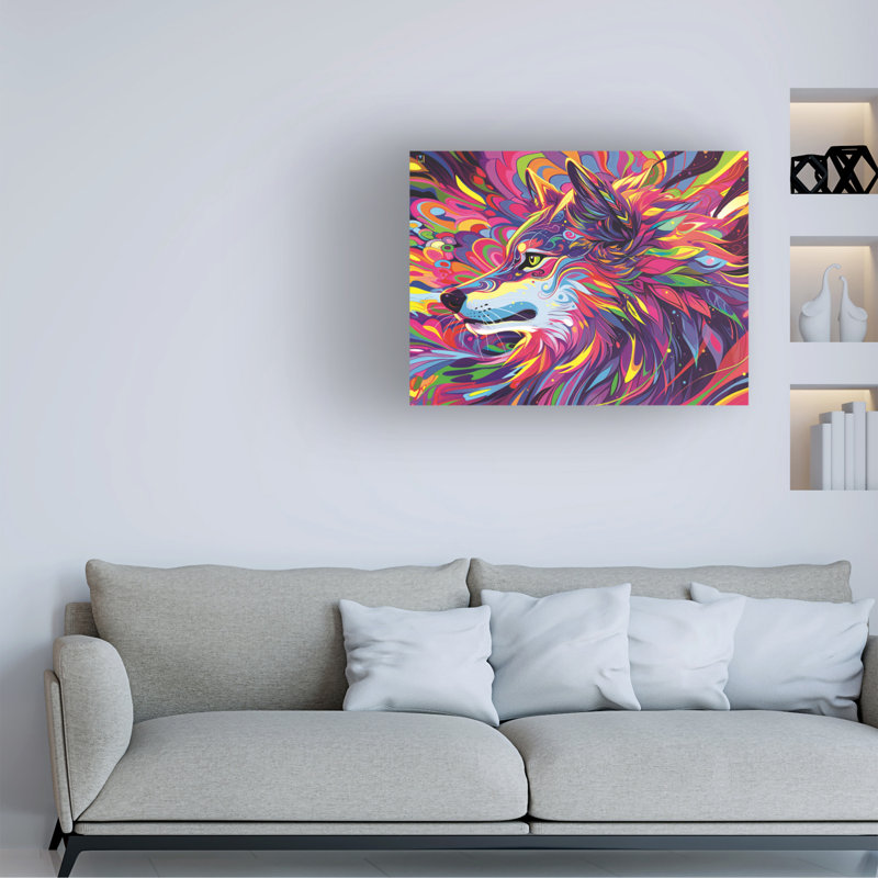 Art sur toile Michael Wolf, H 14 po x l 19 po