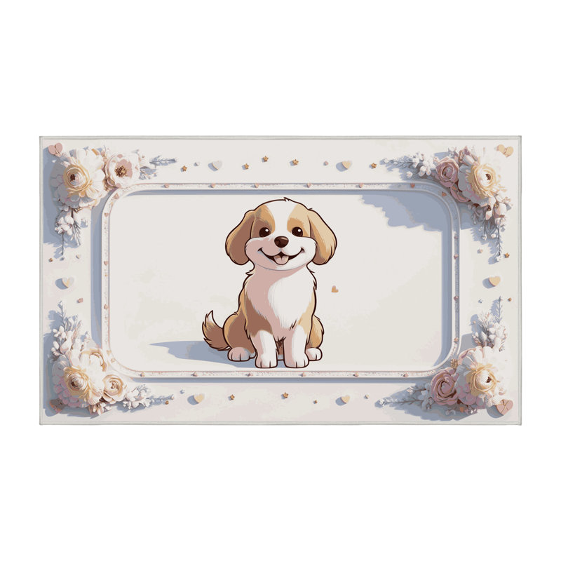 Tapis pour enfants East Urban Home, Rectangulaire 2 pi x 3 pi
