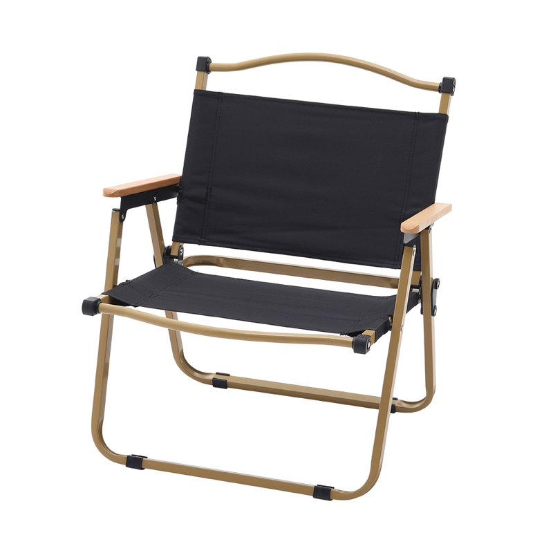 Folding Camping Chair, Black