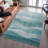 Premium Machine Washable Krause AMF1141 Swirls Rug-422013812