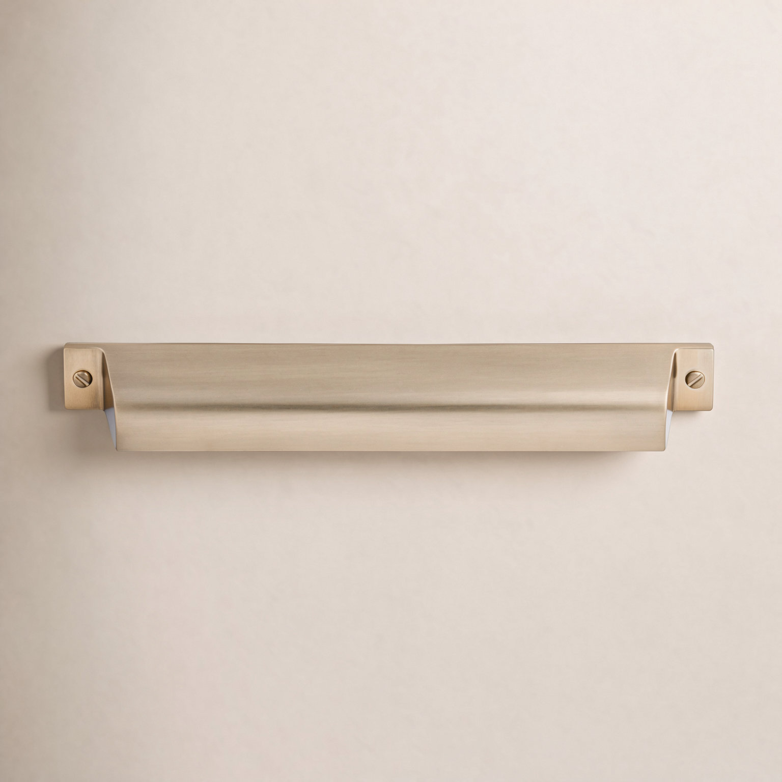 Channing Cup Bin Cabinet Pull, Honey Bronze, 7" Center to Center