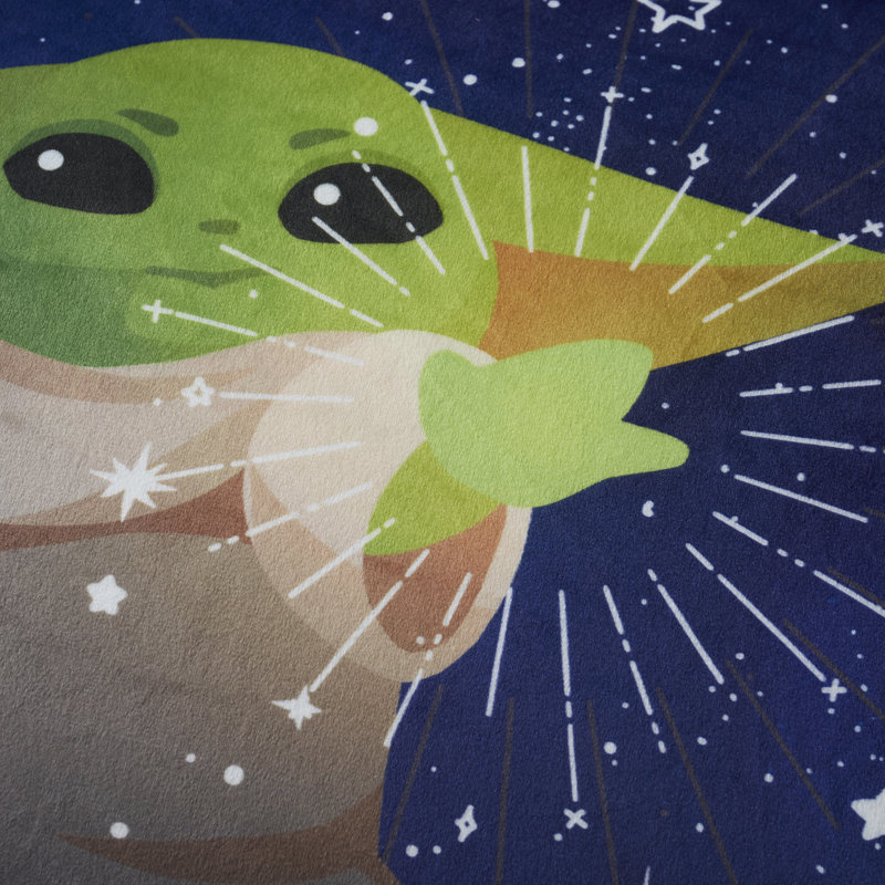 Ensemble de coussin pour bébé avec housse amovible Baby Yoda