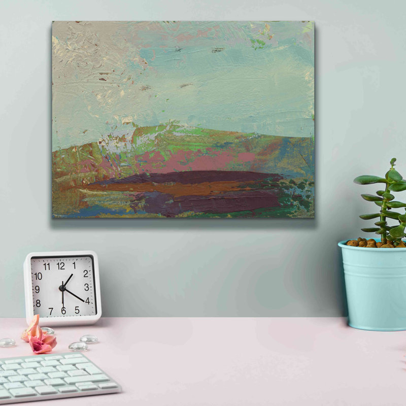 «Ceide Study XV» par Grainne Dowling, art mural sur toile, H 12 po x l 16 po x P 0,75 po