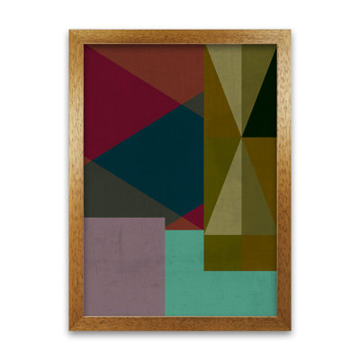 Dark Colourful Abstract A - Print
