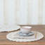 Cotton Blend Crocheted Round Placemat
