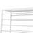 16-crossbar Ribbon Rack Metal Large Capacity Double-sided Scarf Ribbon Stand With Wheels-733390598