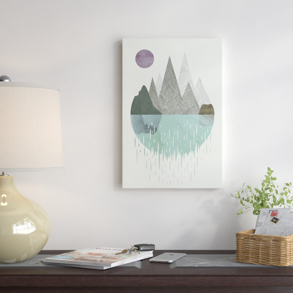 " Waterfall " by Flatowl East Urban Home 