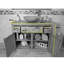 Weston 1000mm Single Bathroom Vanity with Vessel Ceramic Basin