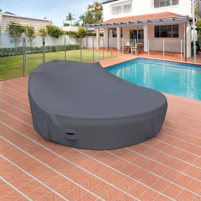 Housse pour lit de jour d'extérieur 75,5 po Alleshia Covers & All