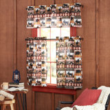 Polyester Semi Sheer Curtain Pair