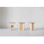 Rugosa Glass End Table