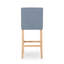 Ensemble de 2 tabourets de comptoir rembourrés en tissu rembourrés pour comptoir de cuisine ou bar-355293128