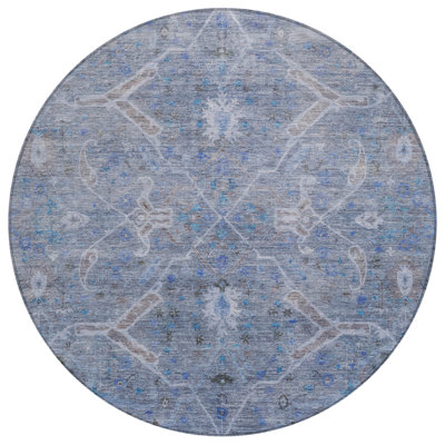 Machine Washable Indoor/Outdoor Chantille ACN2298 Global Rug
