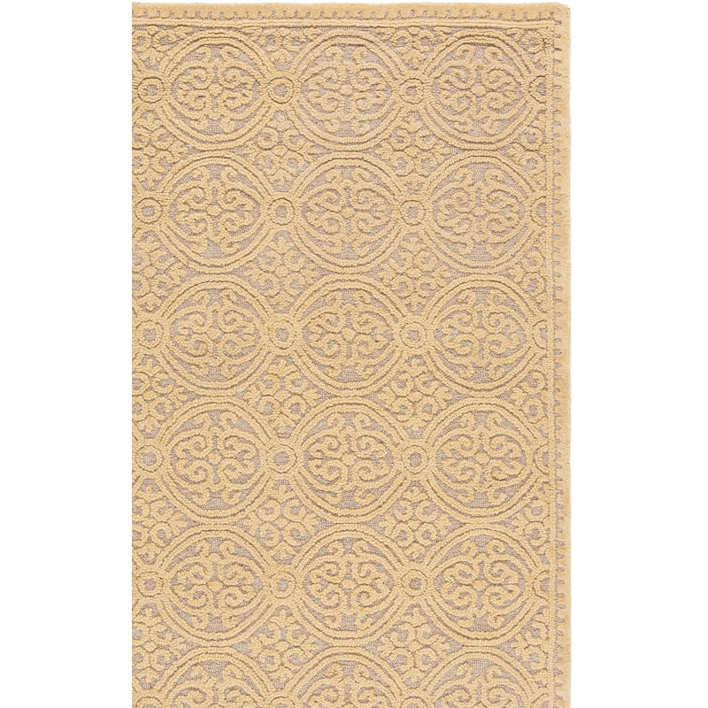 Tapis en laine touffeté à la main Sadik Cambridge, Carré 4 pi