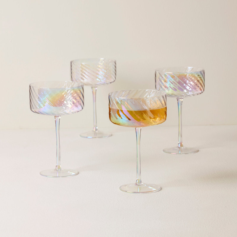 Lenox Tuscany Classics Iridescent Coupes, Set Of 4