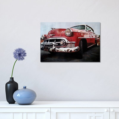 American Dream Car I by J.Bello Studio - Wrapped Canvas Print