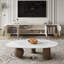 Ensemble de salon moderne, meuble télé beige