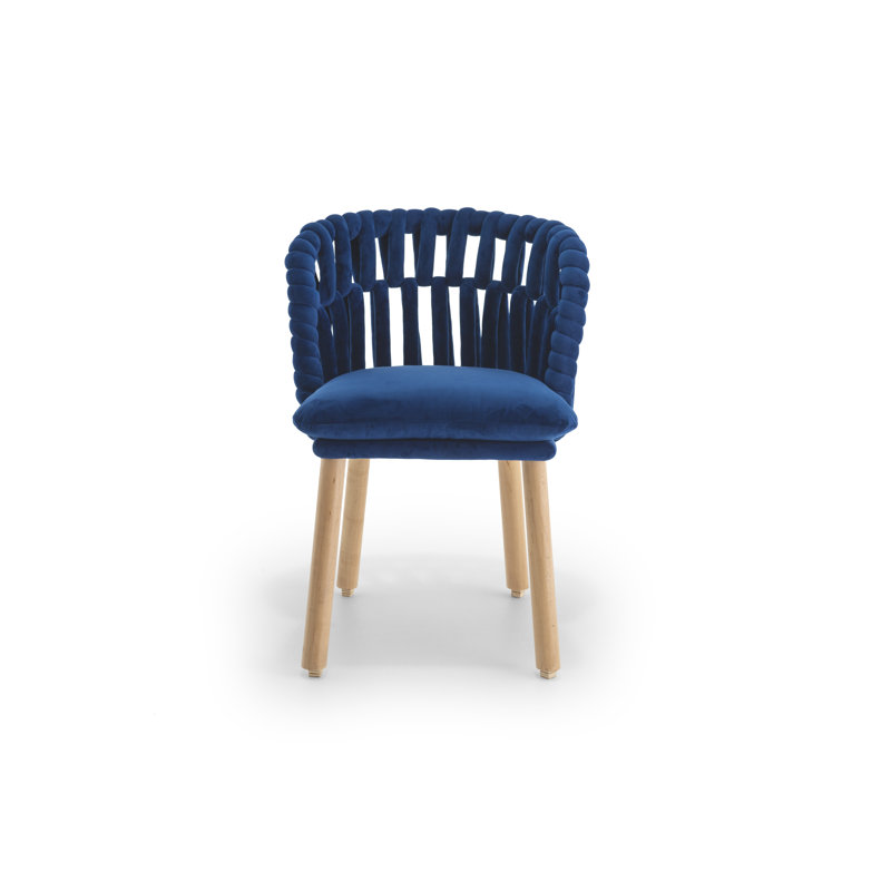 Knit Chair, Royal Blue