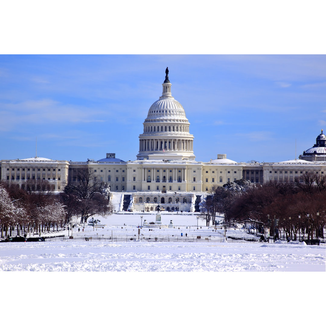 US Capitol von Bpperry - Leinwandfoto