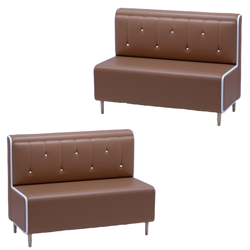 Banc de rangement Modern Modern, Brun