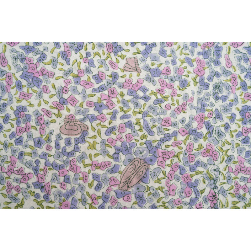 Lavender Handmade Floral Tablecloth