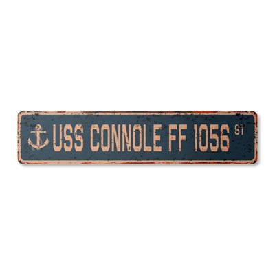 Connole Ff 1056 Street Sign Heavy Duty Plastic 4" X 18"