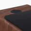 Canapé modulaire inclinable électrique en cuir fleur 6 pièces Hurst de 139 po avec ports USB-A & C intégrés et structure en bois et métal durable pour un confort et un soutien durables.