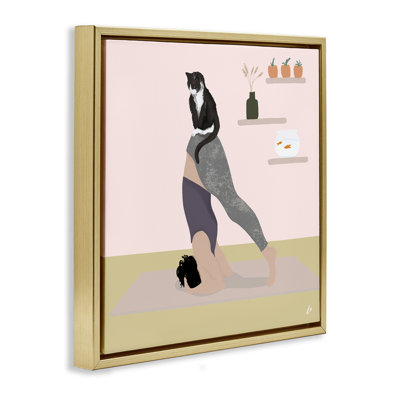  «Downward Cat Yoga Pose» par Lydia Orange