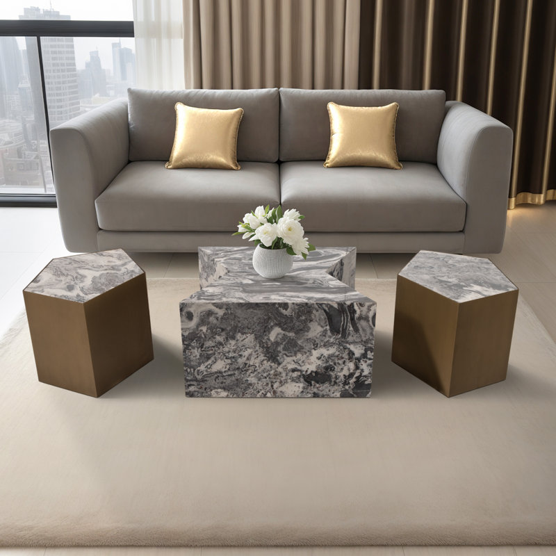 Table basse 3 pièces Everly Quinn