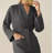 Unisex Organic Waffle Robe Fog-10554943-124606086