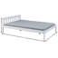 Berlyn DE Size - 140 X 220 Cm Solid Wood Bed-1931576551-1945869898