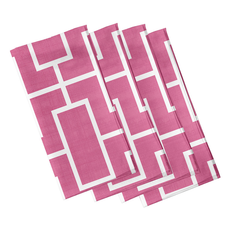 Serviette 22 "Caleb-Jay, Rose