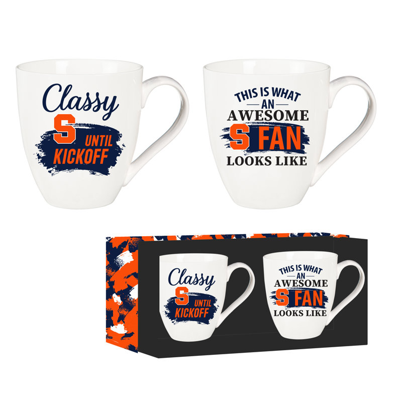 Cadeau de 17 oz en céramique de l'Université de Syracuse, tasse en céramique