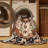 Machine Washable Persian Brown Area Rug-1805902808
