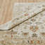 Tapis beige / ivoire en laine tissé à la machine Josilynn-779567370