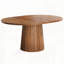 Table de conférence ovale en bois
