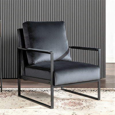 Chaise d'appoint classique Mid Century Modern