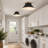 1-Light Dome Flush Mount Light